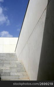 Modern architecture concrete stairs stairway