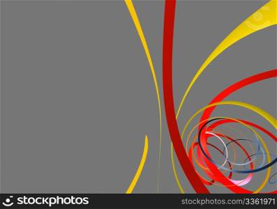 modern background with colored swirls