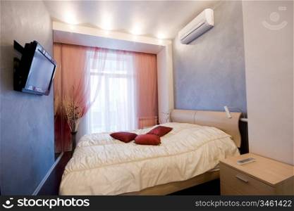 modern bedroom interior photo