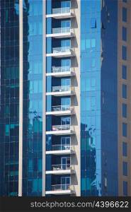 Modern buildings in Dubai, UAE