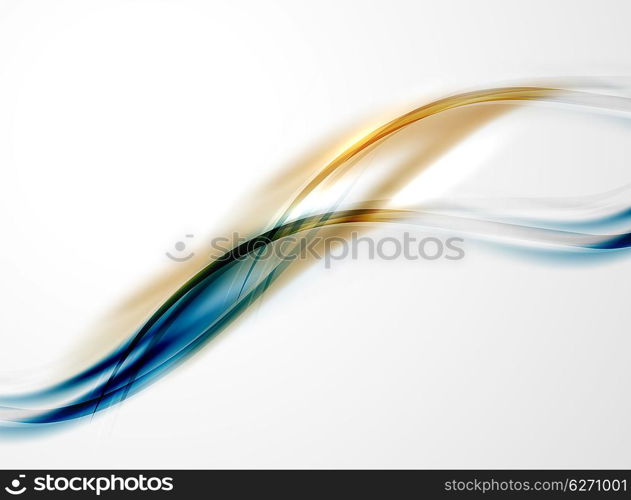 Modern curve stripes template, corporate business background