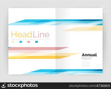 Modern geometric templates. Business flyer brochure or annual report covers. Modern geometric templates. Business flyer brochure or annual report covers. illustration