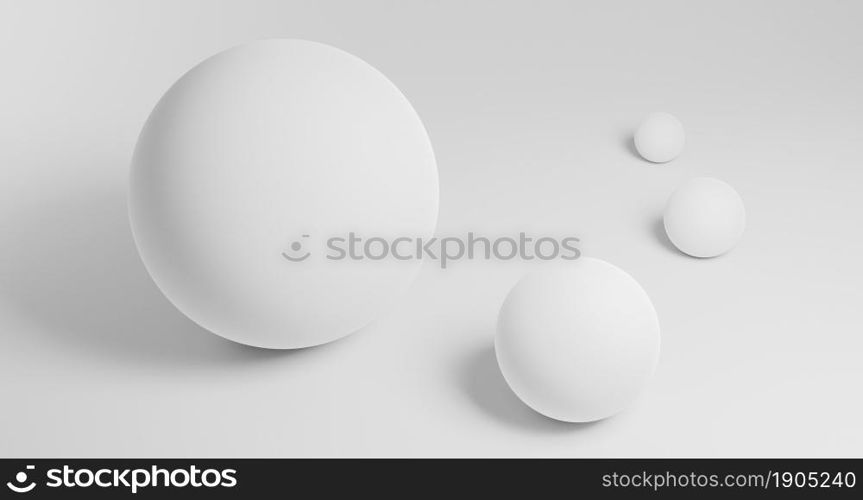 modern geometrical background with spheres. Beautiful photo. modern geometrical background with spheres