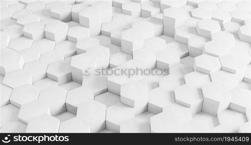 modern geometrical background with white hexagons. High resolution photo. modern geometrical background with white hexagons. High quality photo