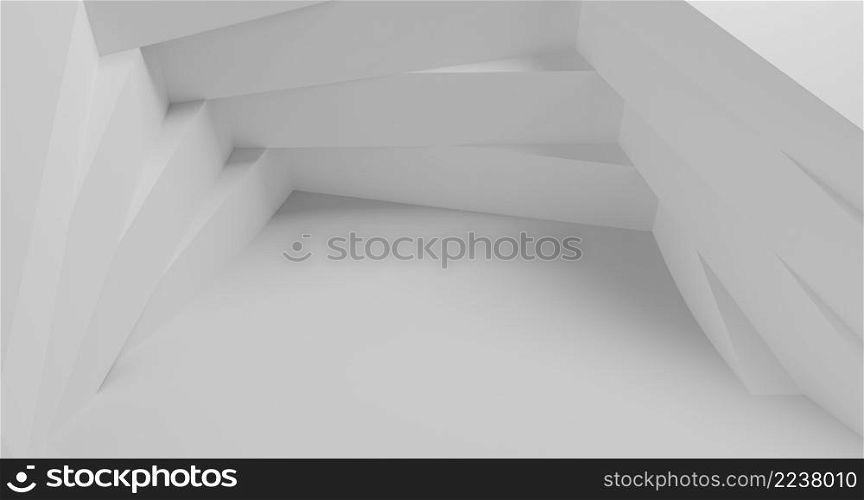 modern geometrical background with white shapes