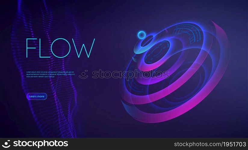 Modern hud technology, great design for any purposes. Flat vector illustration. Business technology concept. Futuristic abstract hud. Background vector illustration. Abstract tech background.. Hud technology background. Abstract digital user interface technology. Modern vector illustration of data science concept. Abstract hologram technology design element.