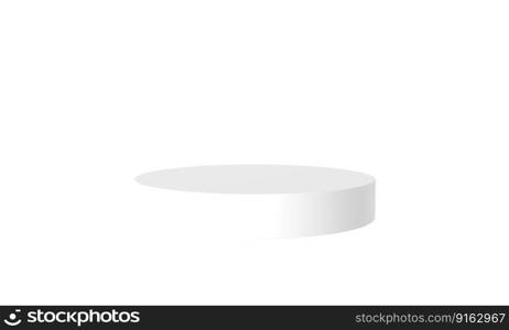 Modern minimal scene with geometrical circle. Cylinder podiums on white background. Scene stand to show cosmetic product, Showcase, shopfront, display case. 3d rendering illustration. png