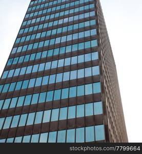 modern office building against the blue sky