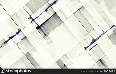 Modern office building with facade of glass. Buildings abstract background.