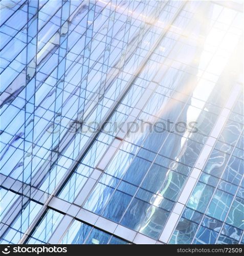 Modern office buildings - architectural and business background