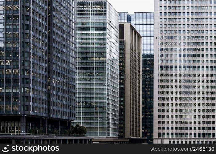 modern office buildings city 2