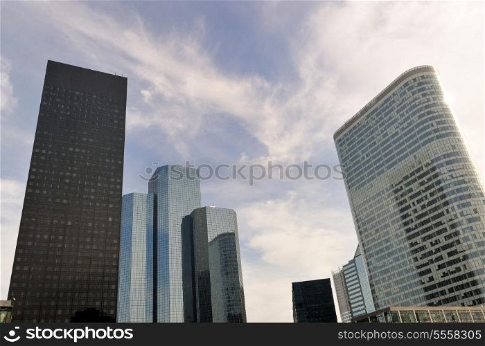 Modern office Buildings in the new center of Paris city