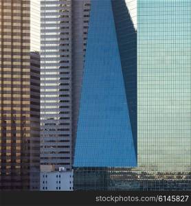 Modern office buildings, Victory Park, Dallas, Texas, USA