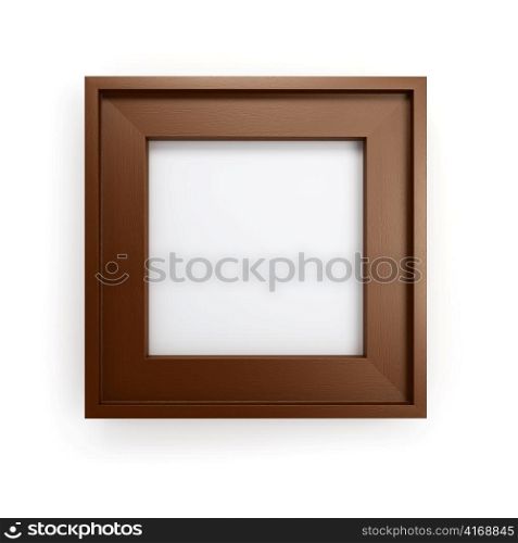 modern picture frame 3d render