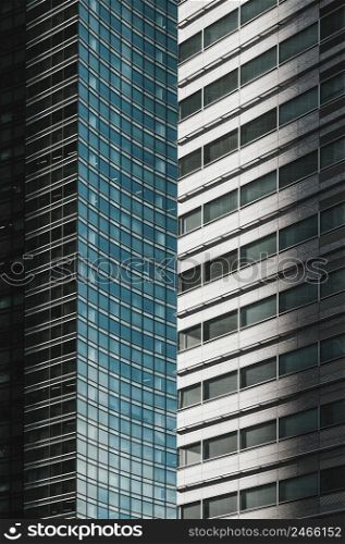 modern skyscrapers with windows 2