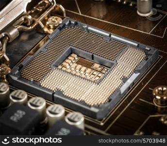 Modern socket motherboard for a home computer