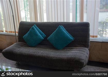 Modern sofa in the living room