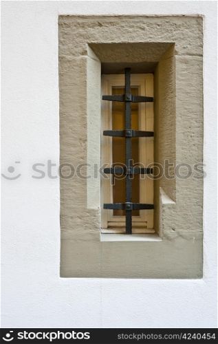 Modern Swiss Window Stylized as Embrasure
