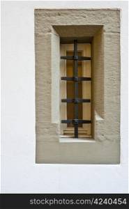 Modern Swiss Window Stylized as Embrasure