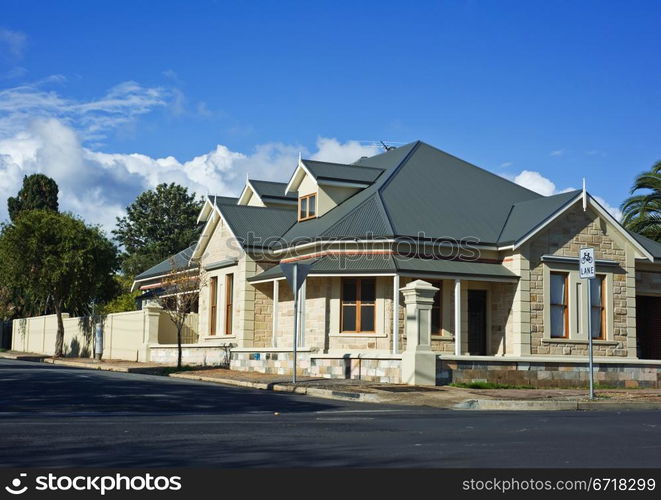 Modern Town House In Australia