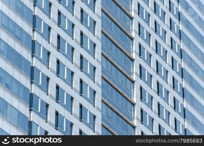 Modern windows the building