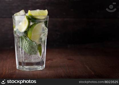 Mojito cocktail. Mojito cocktail on a white background