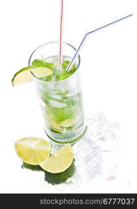 Mojito. Isolated over white