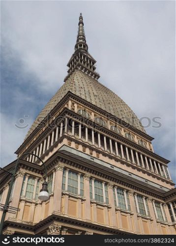 Mole Antonelliana Turin. The Mole Antonelliana in Turin Piedmont Italy is the highest building in town