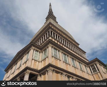 Mole Antonelliana Turin. The Mole Antonelliana in Turin Piedmont Italy is the highest building in town