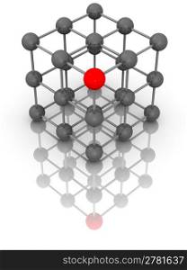 Molecule. 3d