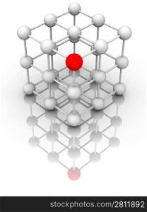 Molecule. 3d