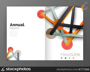 Molecule annual report. Molecule annual report. abstract background