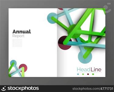 Molecule annual report. Molecule annual report. abstract background