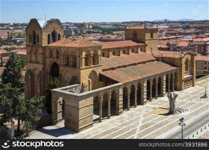 Monasterio de Nuestra Senora de Gracia in the city of Avila in the Castile and Leon region of Spain.