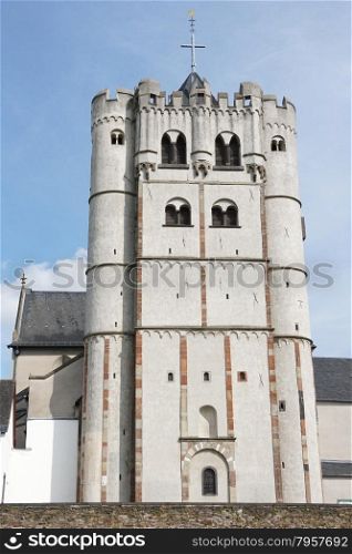 Monastery church, Munstermaifeld, Eifel, Germany