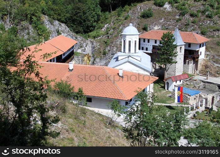 Monastery near Pljevlja in Montenegro