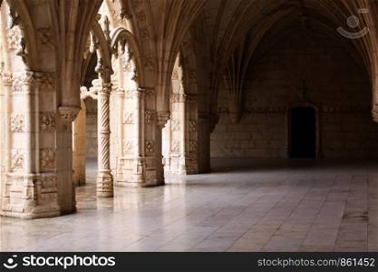 Monastery with Stations of the Cross in Lisbon Belem
