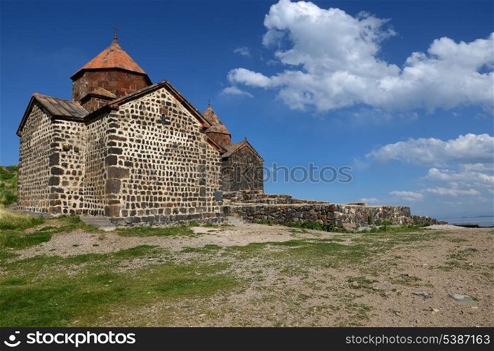 Monastic complex Sevanavank. Sevan lake. Armenia