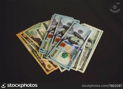 Money $100 dollar bills banknote