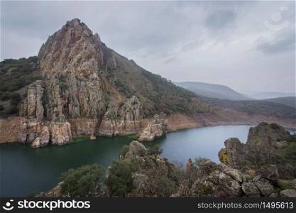 Monfrague national park in Caceres, Extremadura, Spain.