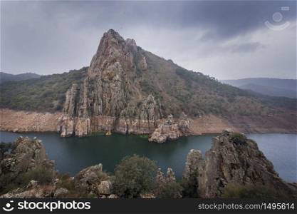 Monfrague national park in Caceres, Extremadura, Spain.