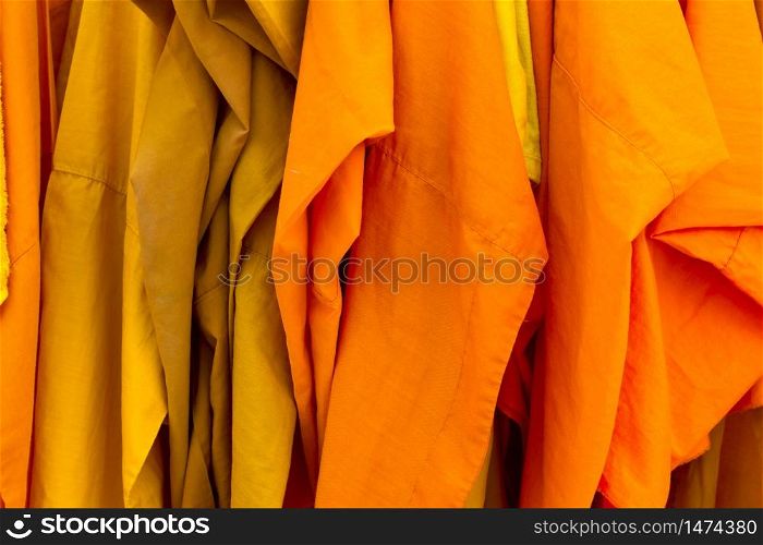 Monk robe fabric texture background