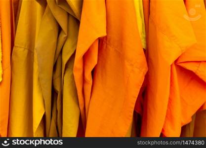 Monk robe fabric texture background