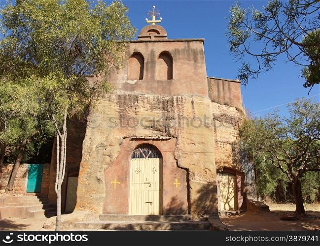 Monolithic church Wukro Cherkos, Tigray, Ethiopia, Africa