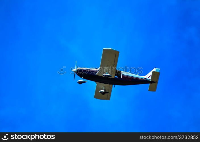 Monroe, NC - Nov 9 2013 - action in the sky during an airshow-warbirds over monroe