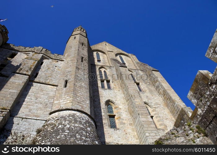 mont saint michel monastery in brittany, France