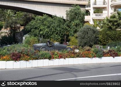 MONTE CARLO, MONACO - NOVEMBER 2, 2014: The concept of Formula 1, in a street in Monaco.