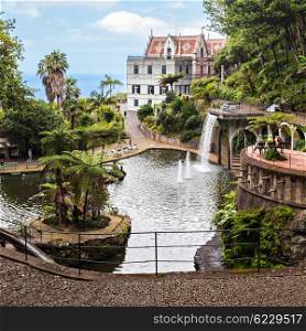 Monte Palace Tropican Garden in Funchal, Madeira island, Portugal