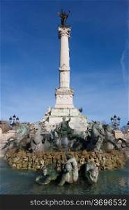 Monument aux girondins, Bordeaux, Gironde, Aquitaine, France