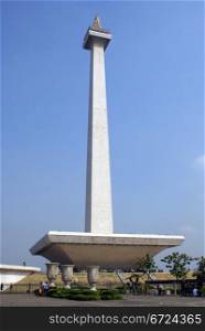 Monument Monas on the Lapangan Merdeka in Jakarta, Indonesia